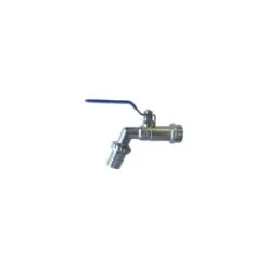 Grifo Metal Curvo Manguera