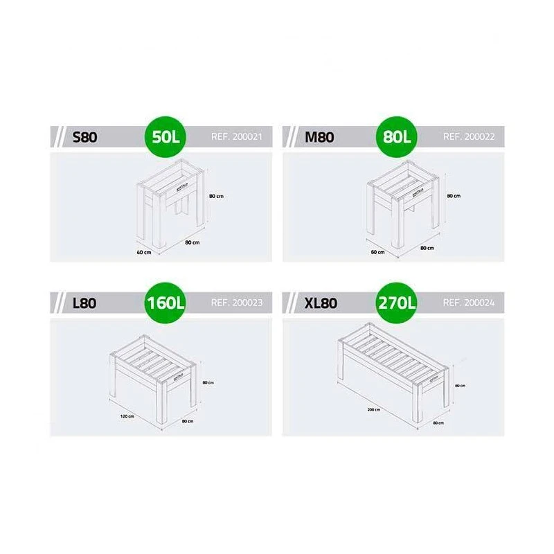 Huerto Urbano Garden Brico M80 PACK, Sustrato, Tomates Y Abono 5 Huerto Urbano Garden Brico M80 PACK, Sustrato, Tomates Y Abono - Imagen 3