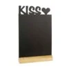 Pizarra De Mesa Kiss -Semillas De Plantas pizarra de mesa kiss