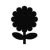 Pizarra Pared Flor 1 Pizarra Pared Flor -Semillas De Plantas pizarra pared flor